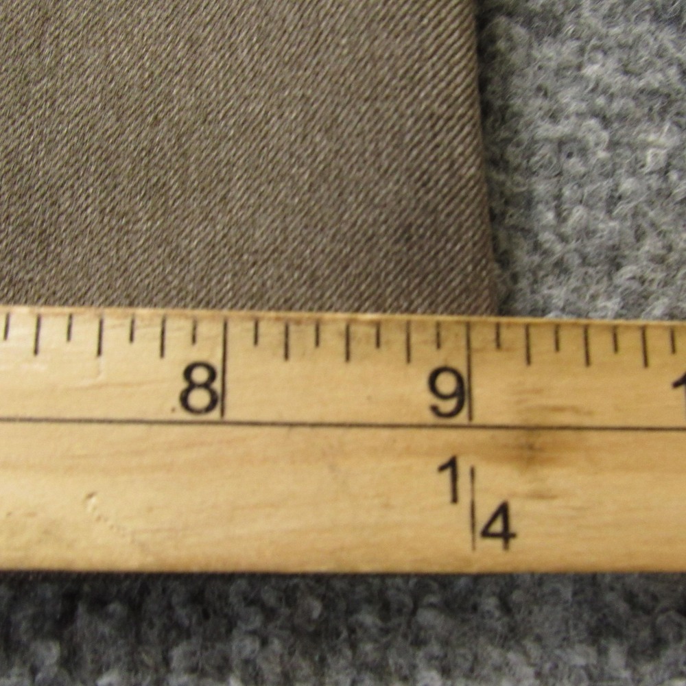 Vintage Levis Action Slacks Pants Mens 38x34 Brown Dacron Dress Y2K Feb 1997 - Picture 8 of 10
